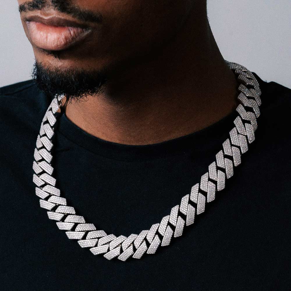 VVS Cuban Link Chain 14K Gold