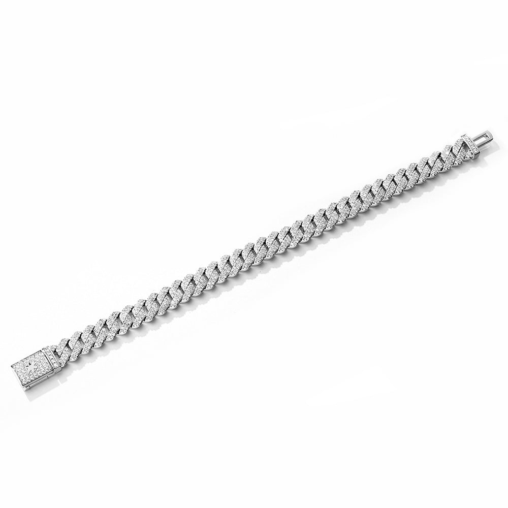 VVS Cuban Link Bracelet 14K Gold