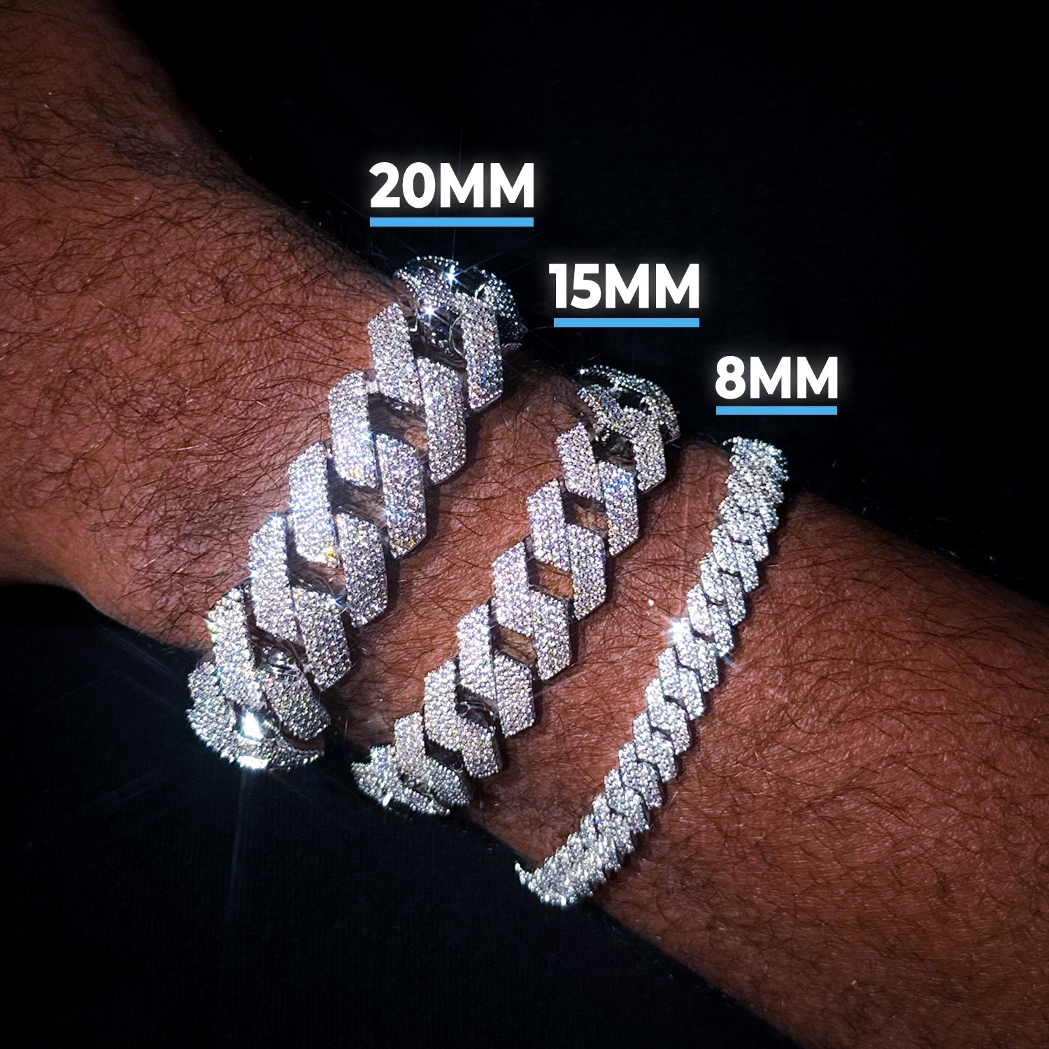 VVS Cuban Link Bracelet 14K Gold
